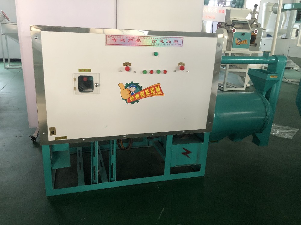 玉米糝機器輥軸的作用